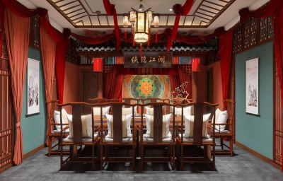中式剧本杀包厢3D模型下载